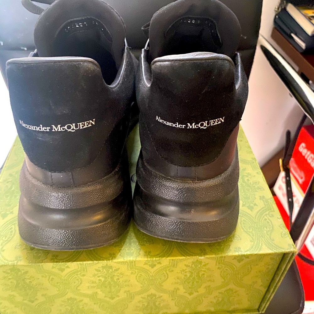 Black-Alexander McQueen Men Shoes